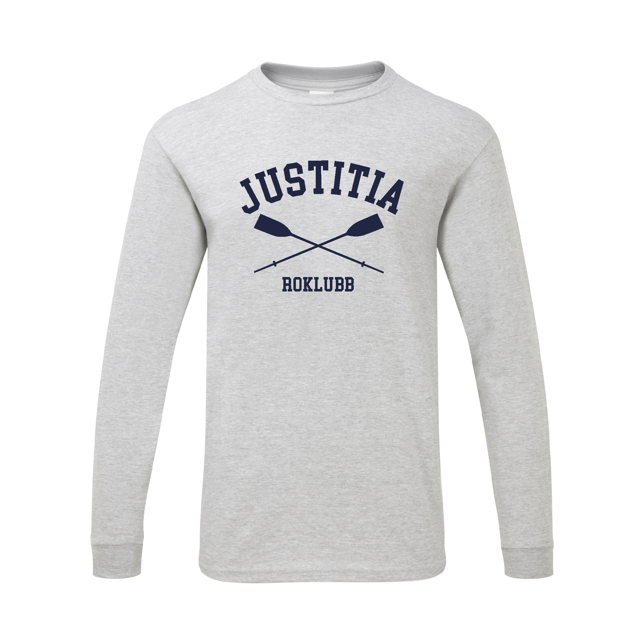 Justitia Roklubb Boat Club Logo Long-sleeve T-Shirt