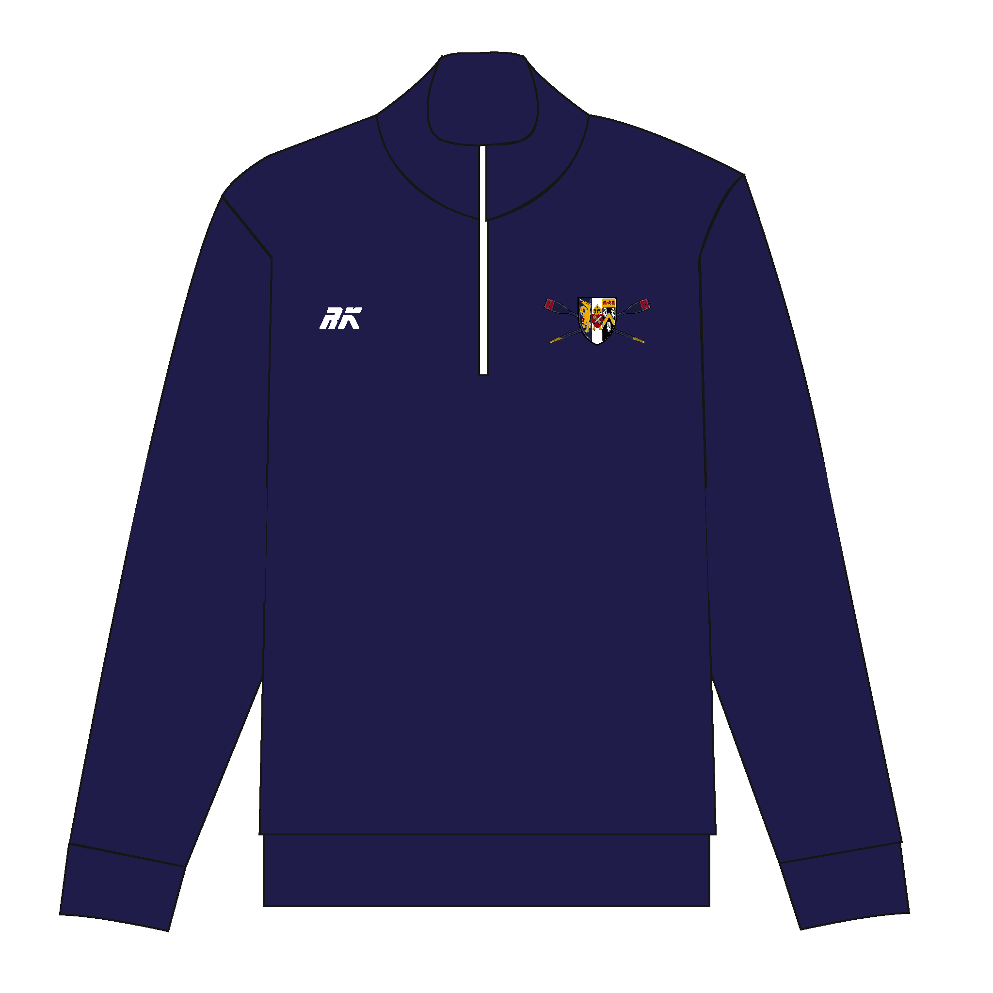 Corpus Christi College Boat Club Oxford Q-Zip