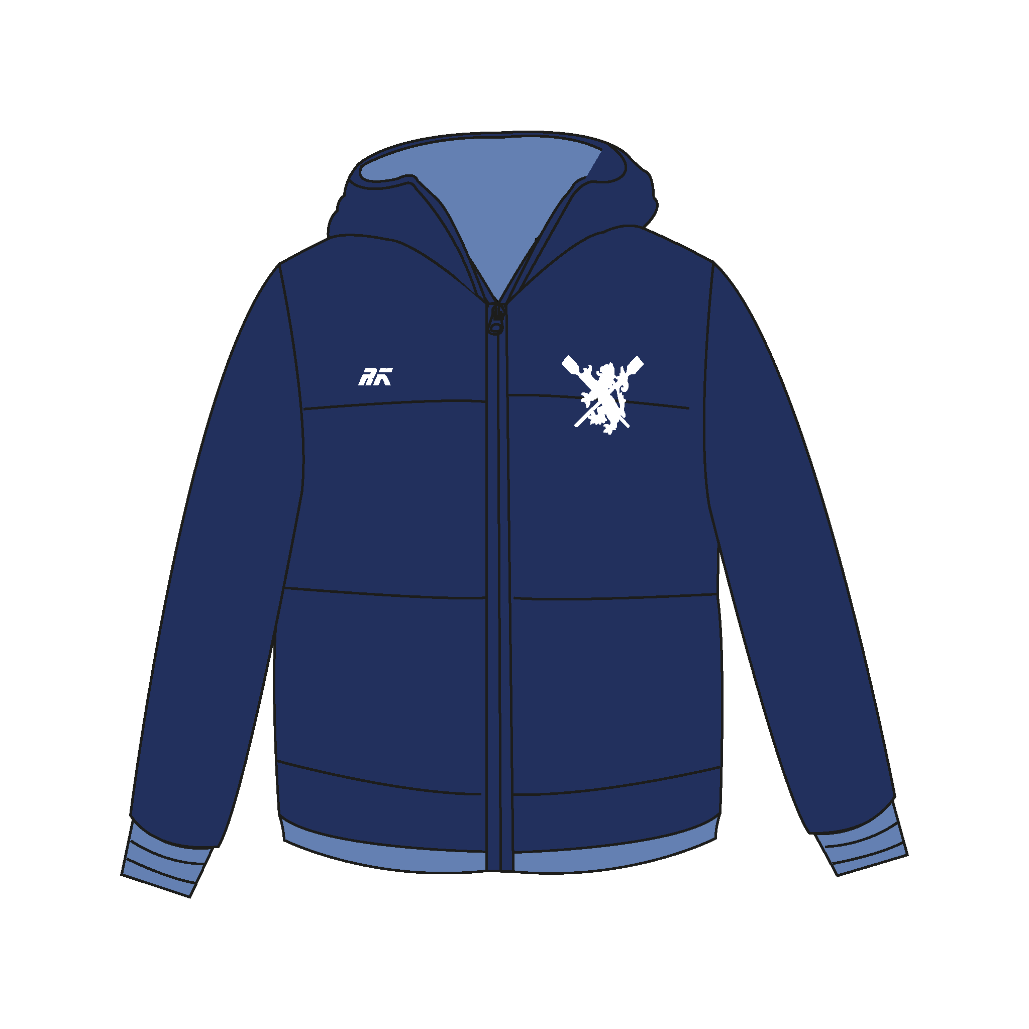 Hatfield College Boat Club Puffa Jacket