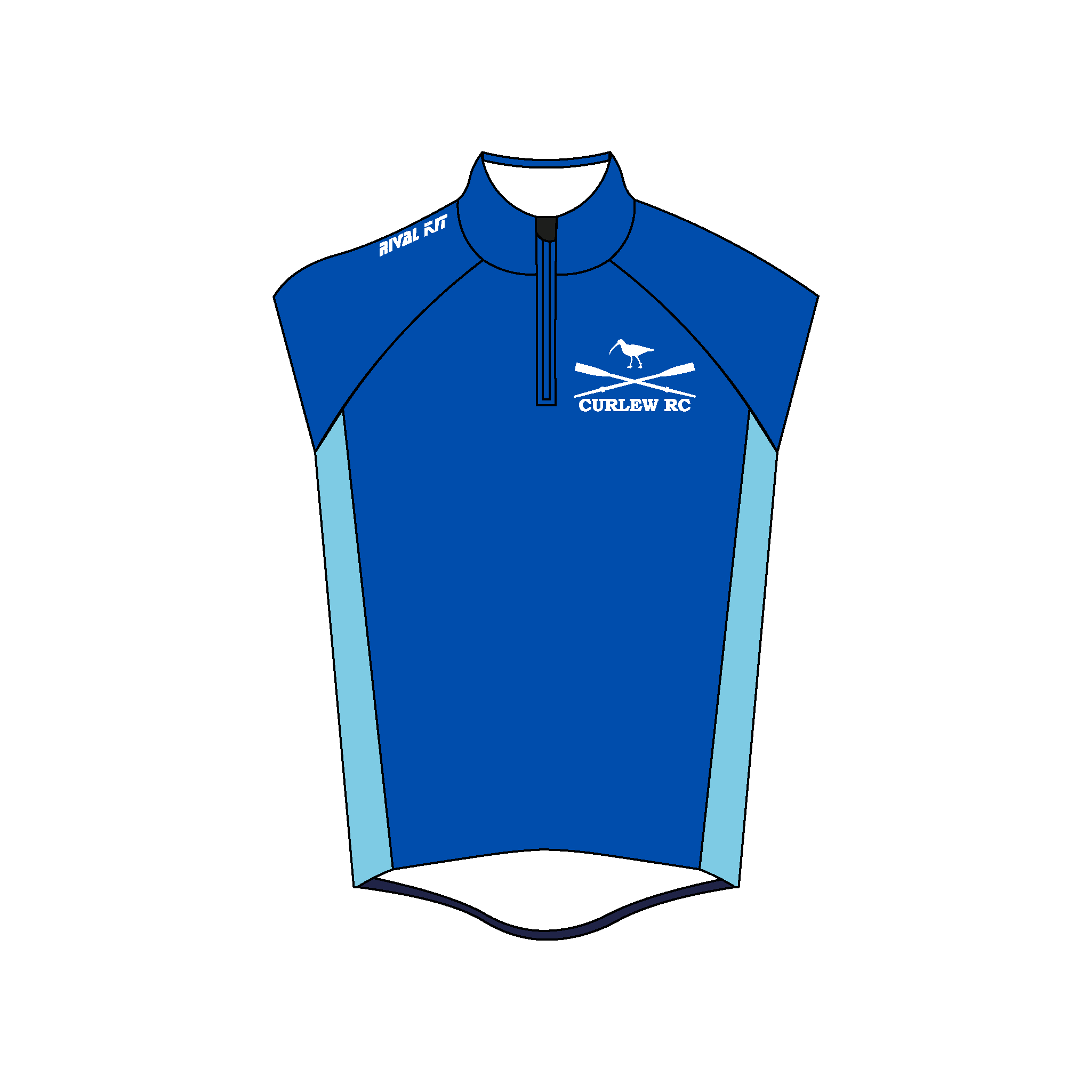 Curlew Rowing Club Gilet