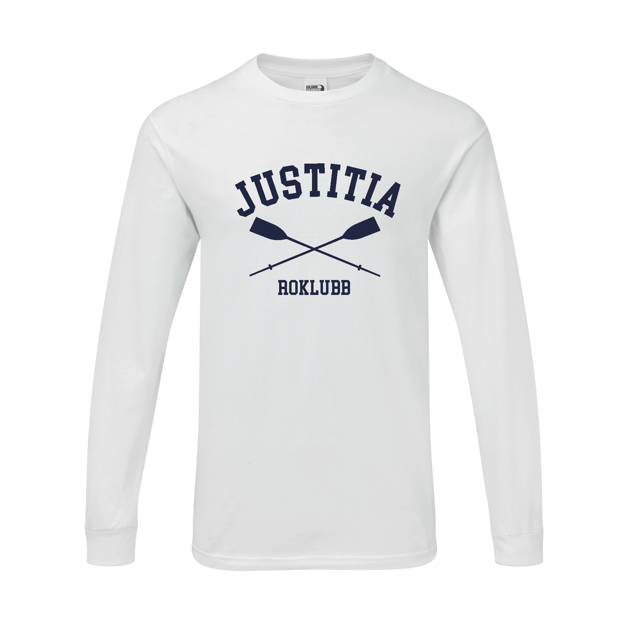 Justitia Roklubb Boat Club Logo Long-sleeve T-Shirt