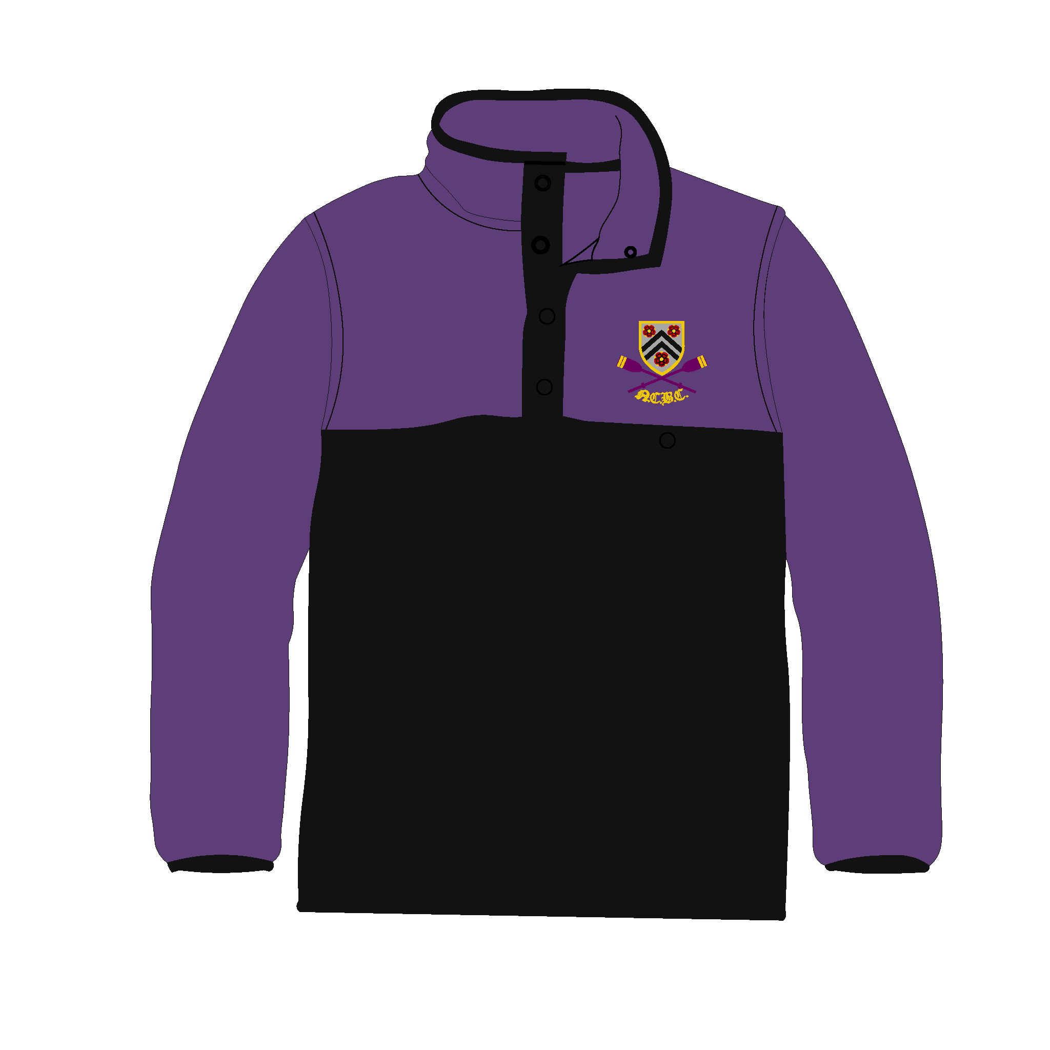 New College Boat Club Pocket Fleece 2