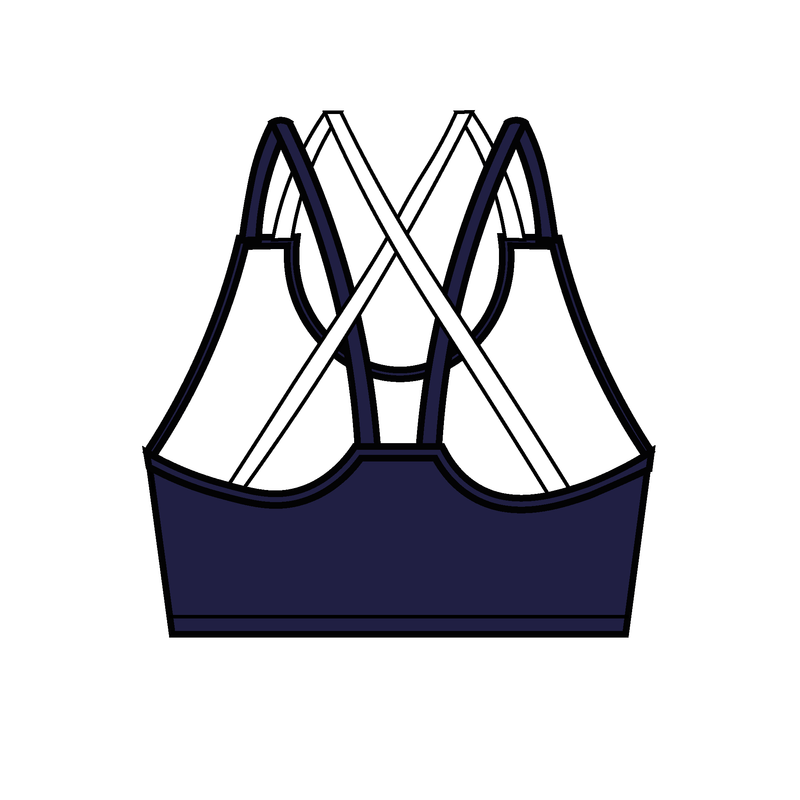 De Montfort University BC Strappy Sports Bra