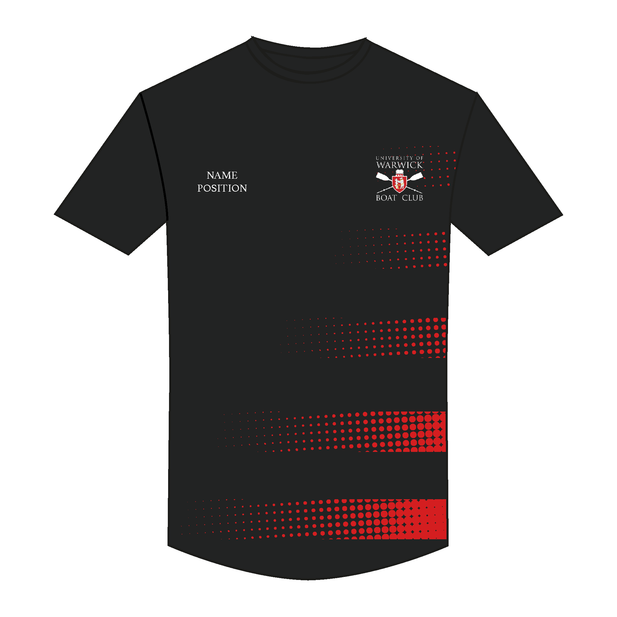 Warwick University BC Committee Bespoke Gym T-Shirt