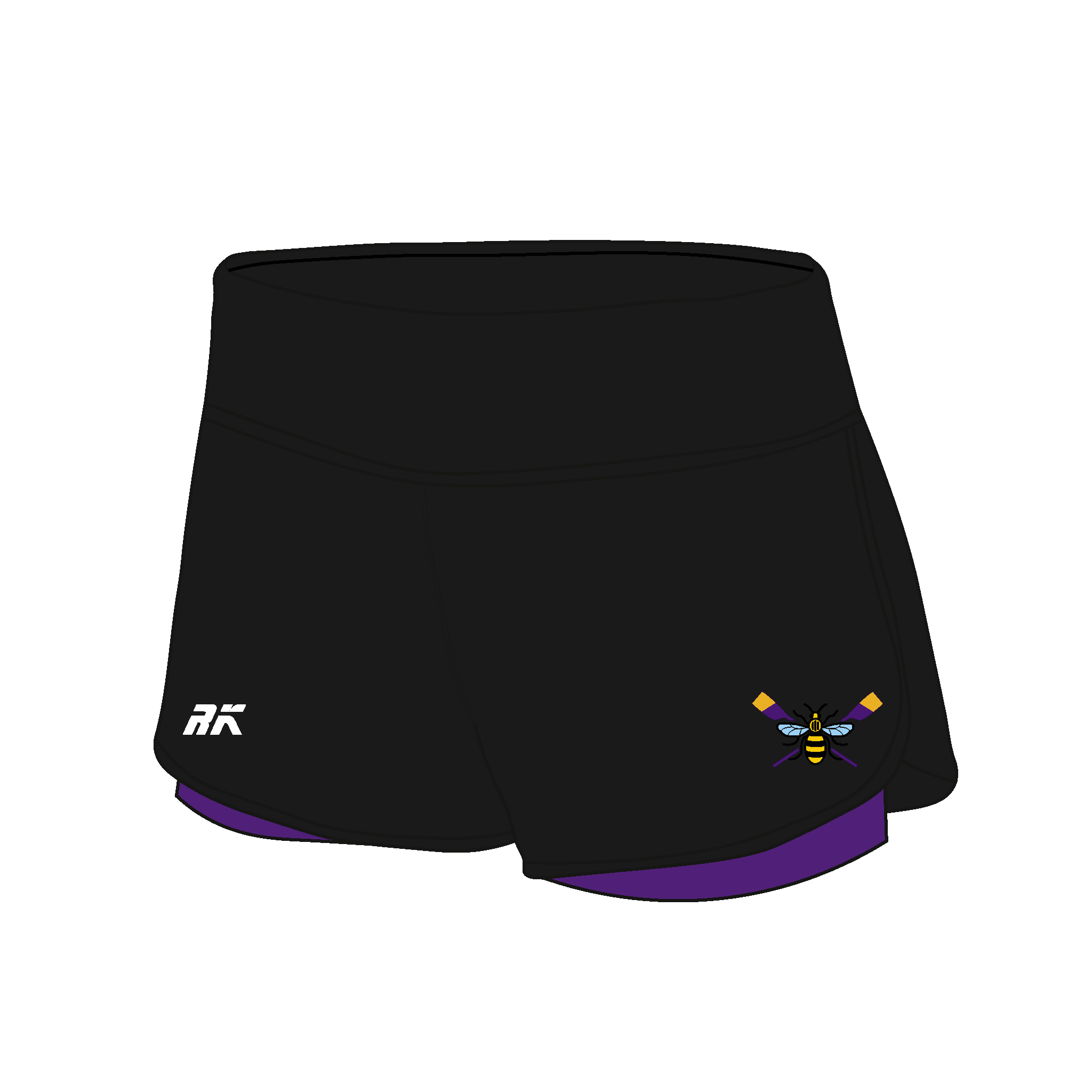 Manchester University Female Gym Shorts