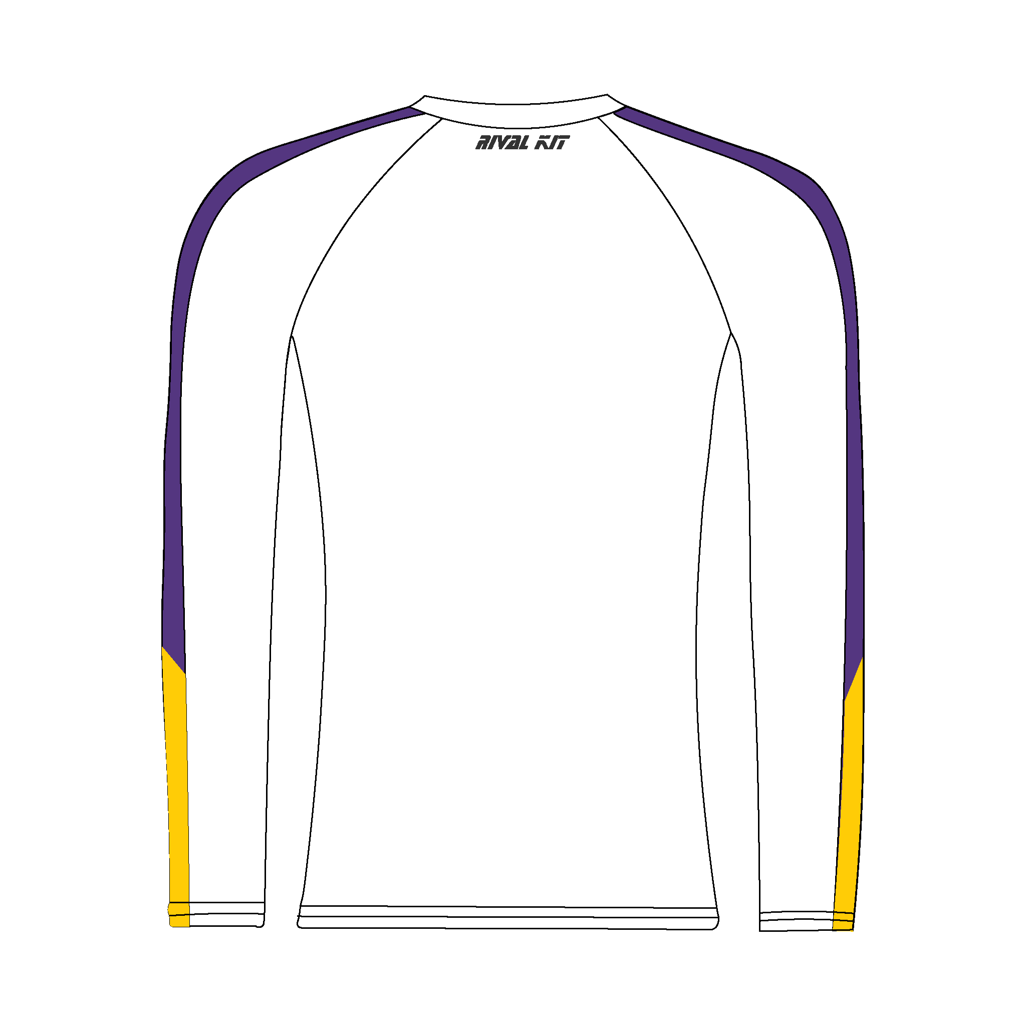 Minerva Bath RC White Long Sleeve Base-Layer
