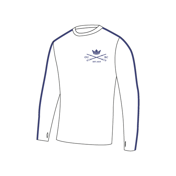 Oxford University Boat Club Long Sleeve Gym T-Shirt
