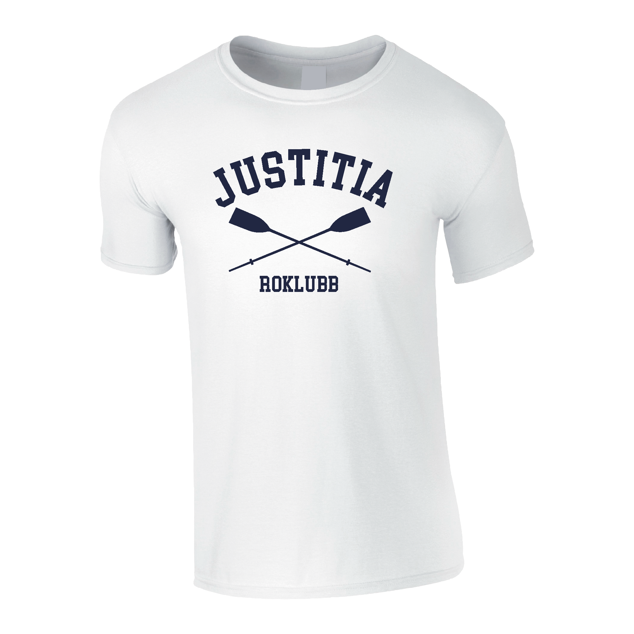 Justitia Roklubb Boat Club Logo T-Shirt
