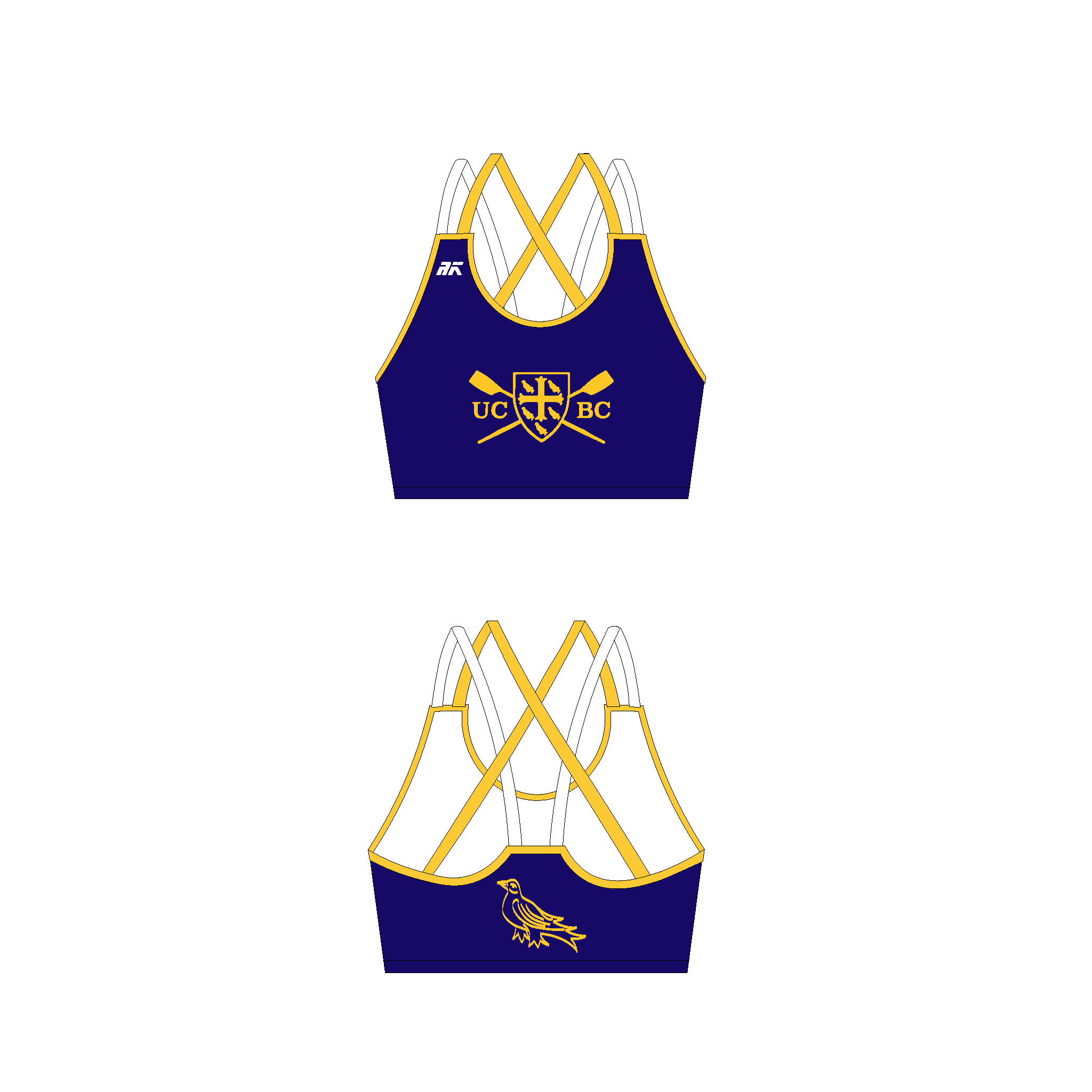 University College (Oxford) BC Strappy Sports Bra