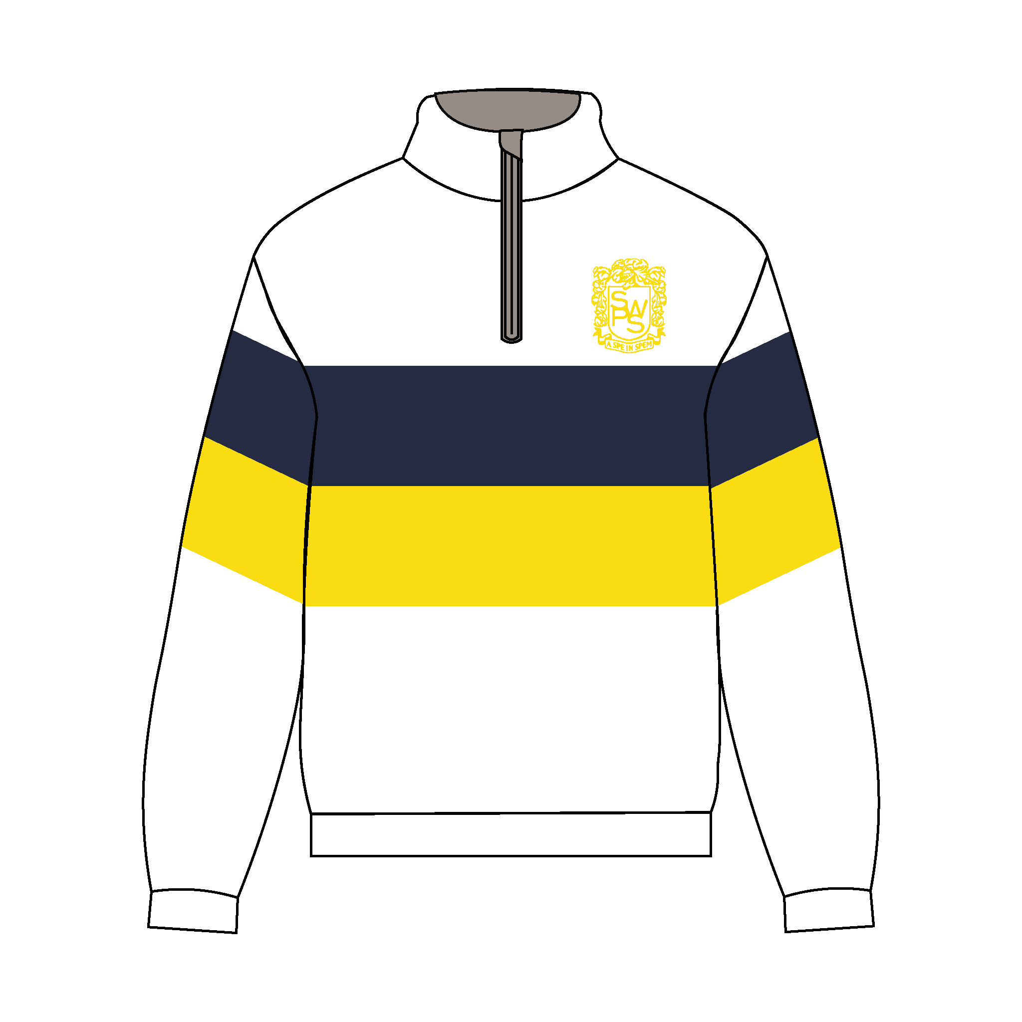 Sir William Perkins's School Boat Club Q-zip OFF-WATER WEAR