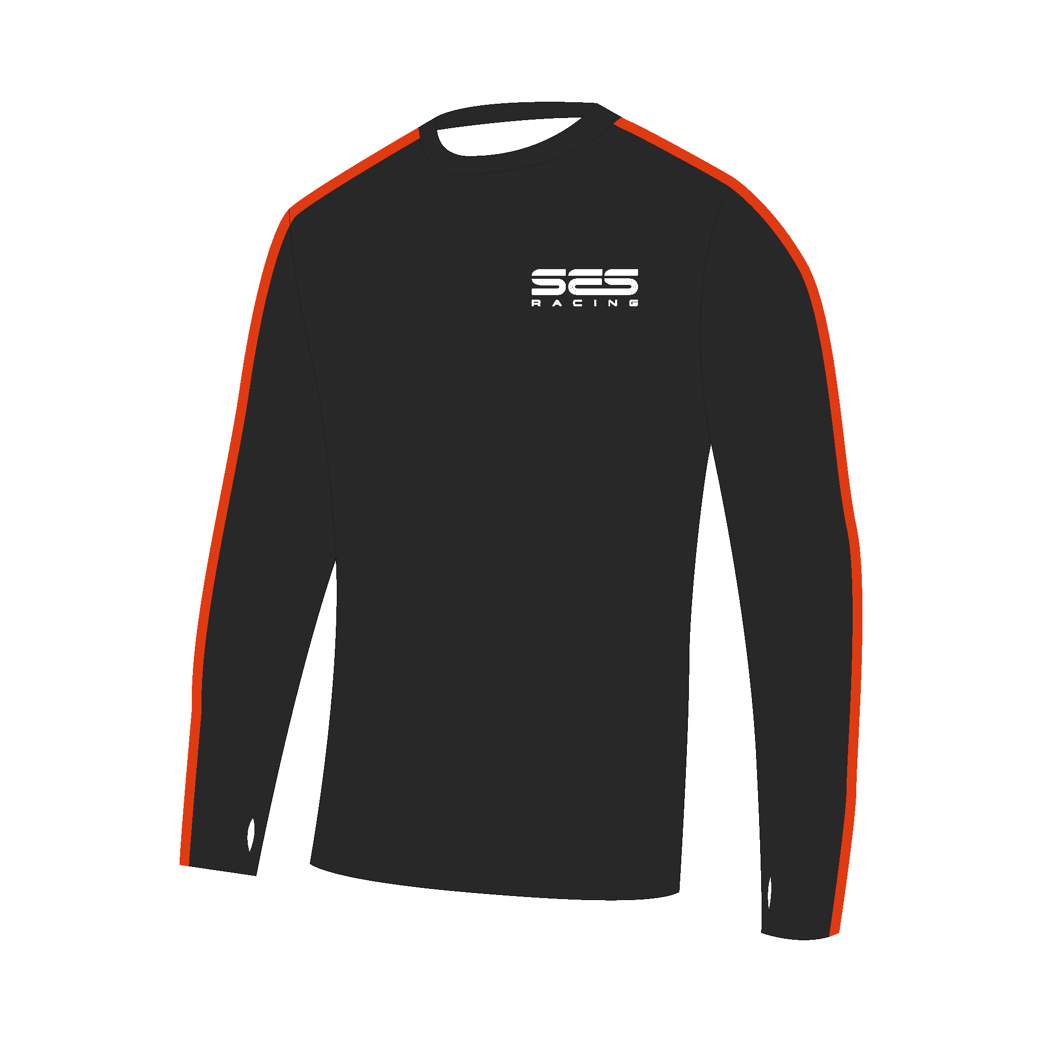 SES Racing Team Bespoke Long Sleeve Gym T-Shirt