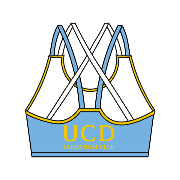 University College Dublin Ladies Strappy Sports Bra