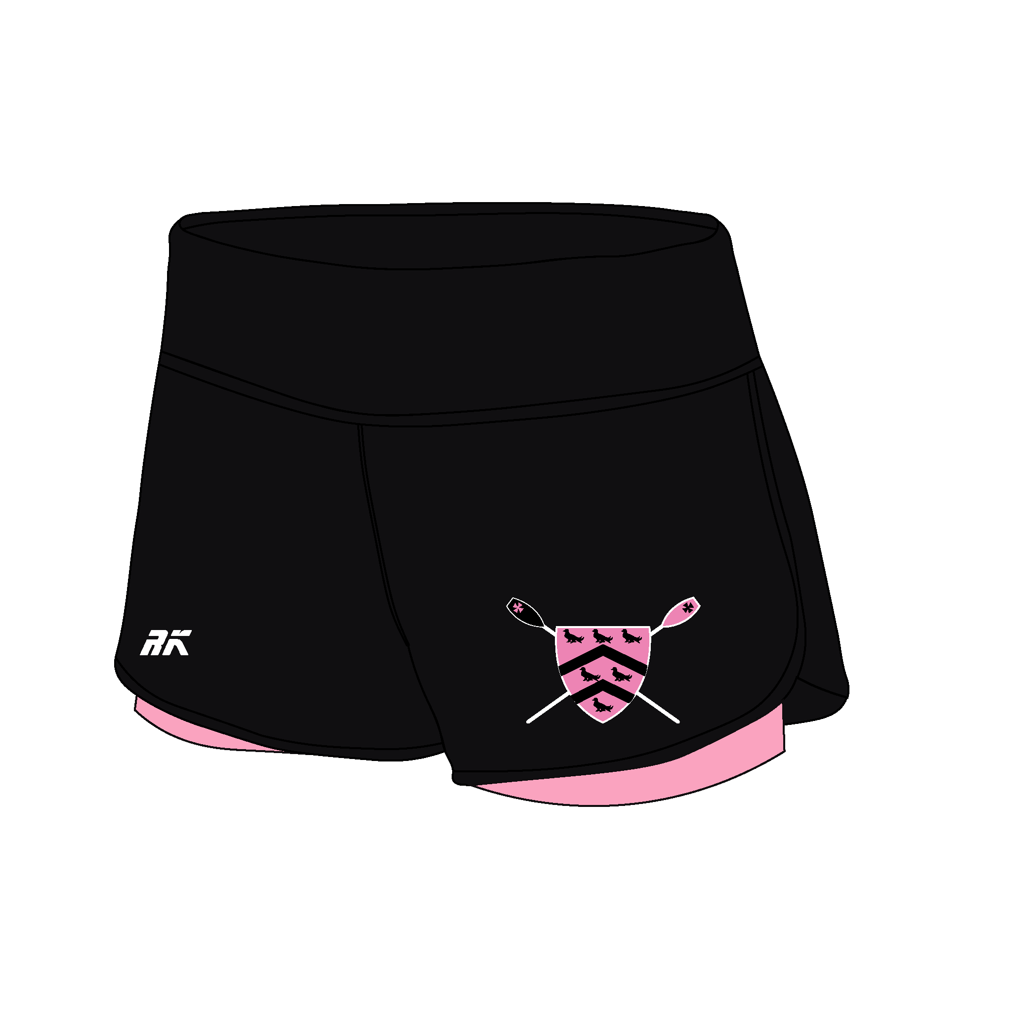 Worcester College BC Female Gym Shorts