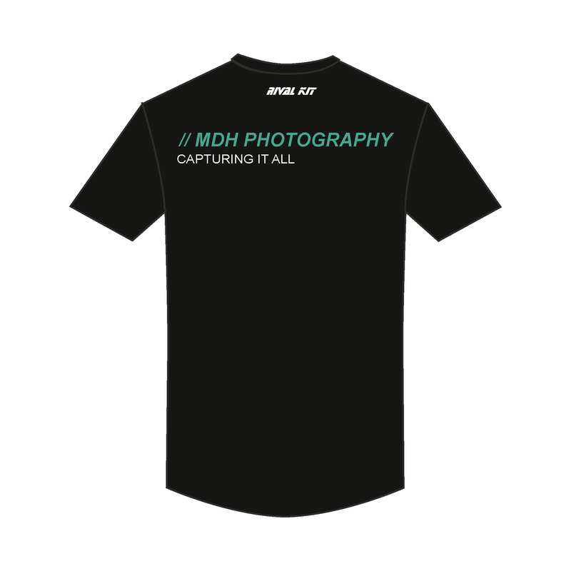 MDH Photography White Casual T-Shirt