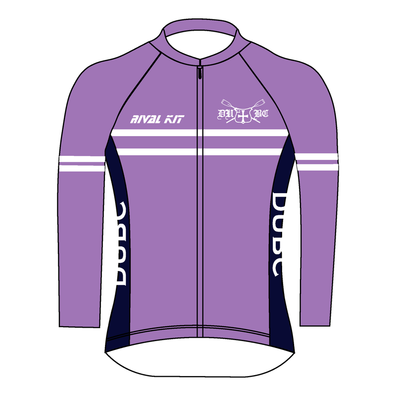 Durham University Boat Club Thermal Long Sleeve Cycling Jersey