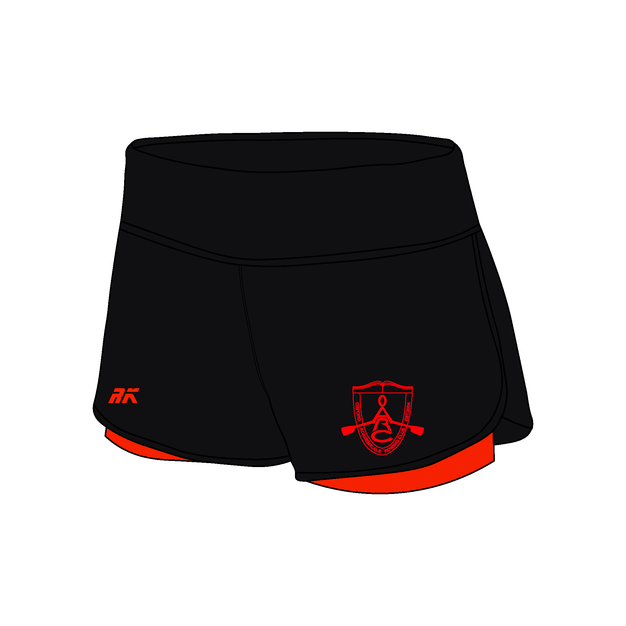 Oxford Academicals RC Female Gym Shorts