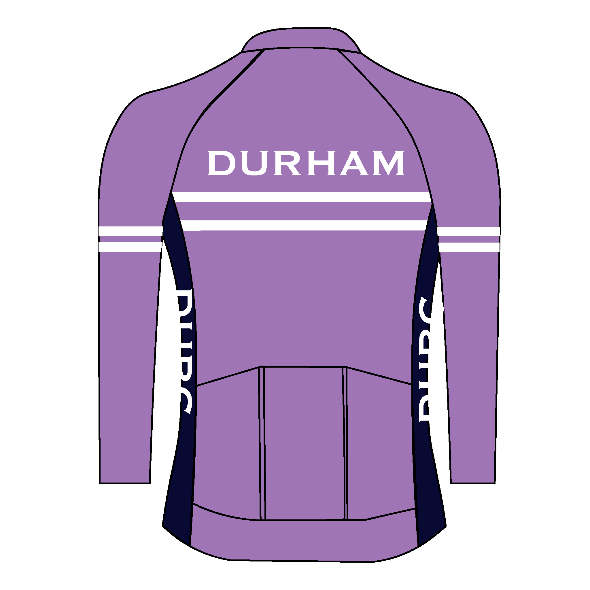 Durham University Boat Club Thermal Long Sleeve Cycling Jersey