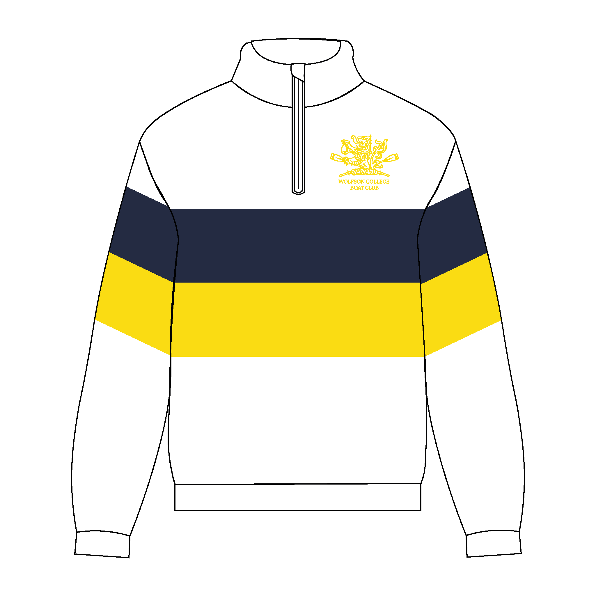 Wolfson College Cambridge BC Bespoke Q-Zip