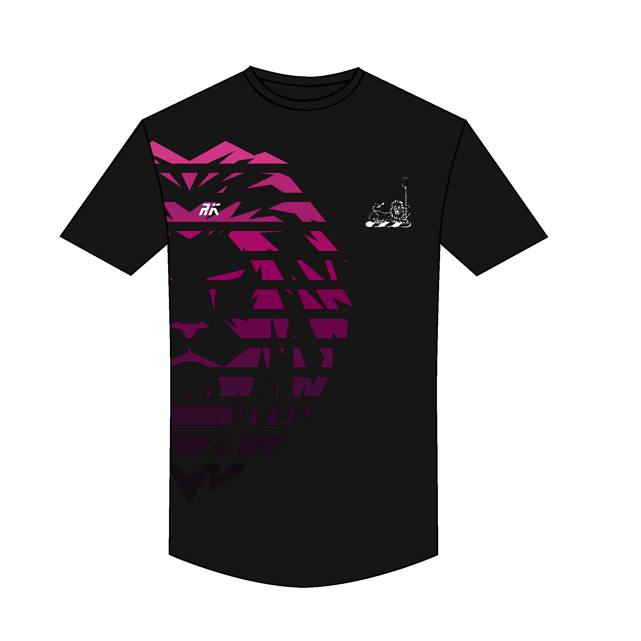 Churchill College Boat Club Gym T-shirt