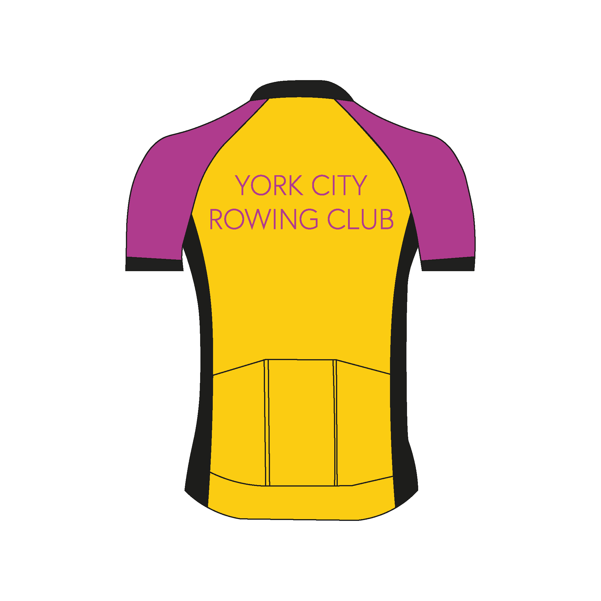 York City Rowing Club Short Sleeve Cycling Jersey