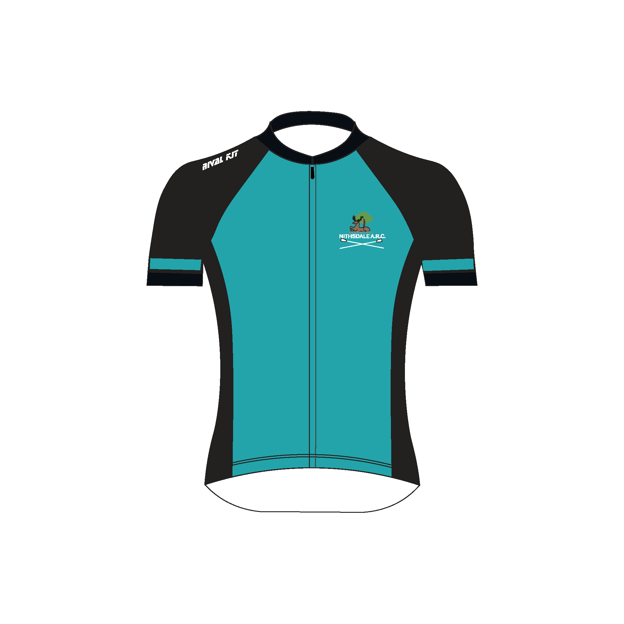 Nithsdale Amateur Rowing Club Short Sleeve Cycling Jersey