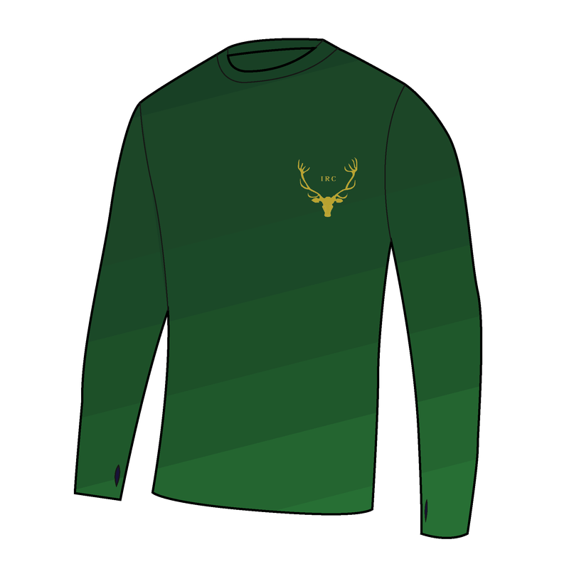 Inverness R.C Green Bespoke Long Sleeve Gym T-Shirt