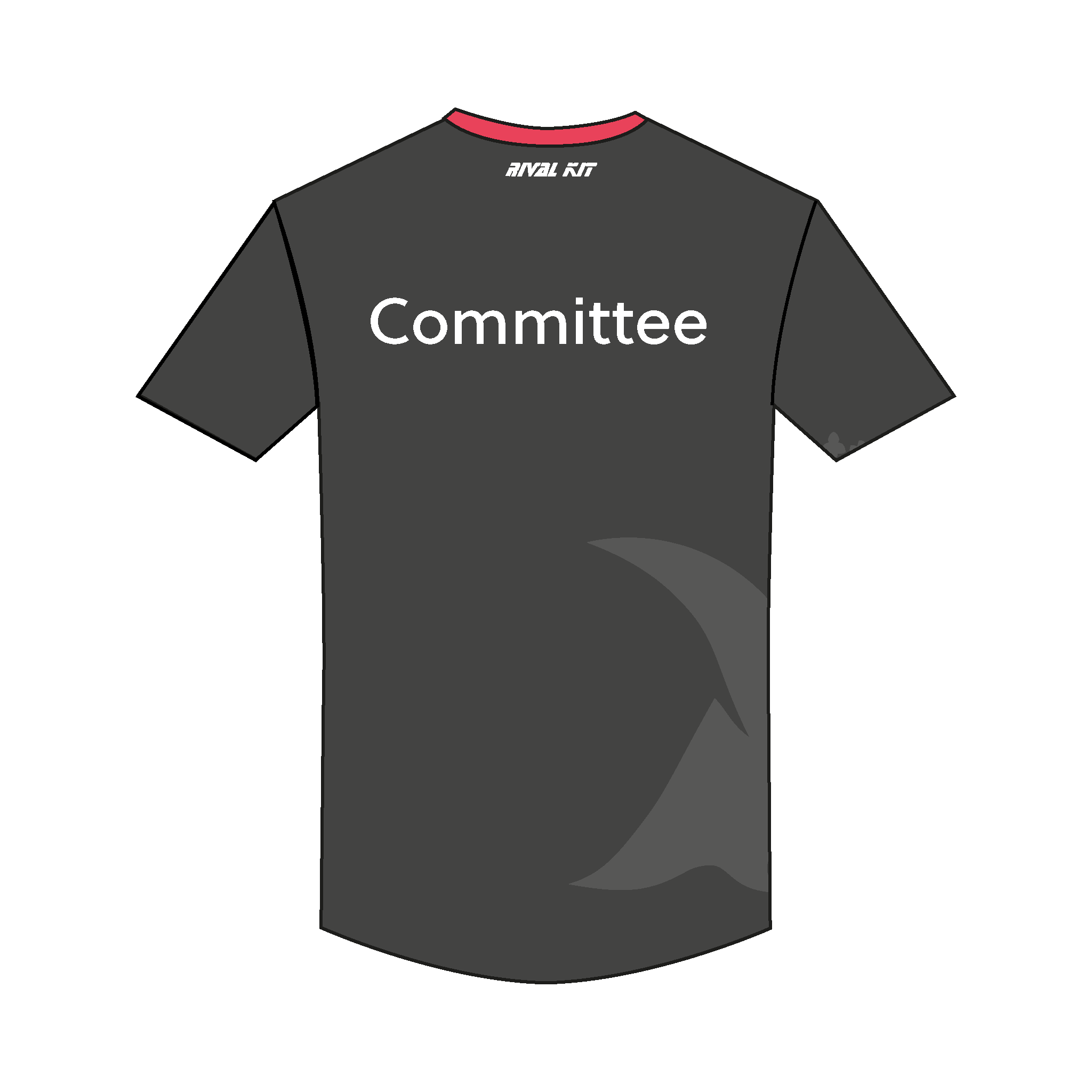 Dundee University Women's FC Bespoke Gym T-Shirt
