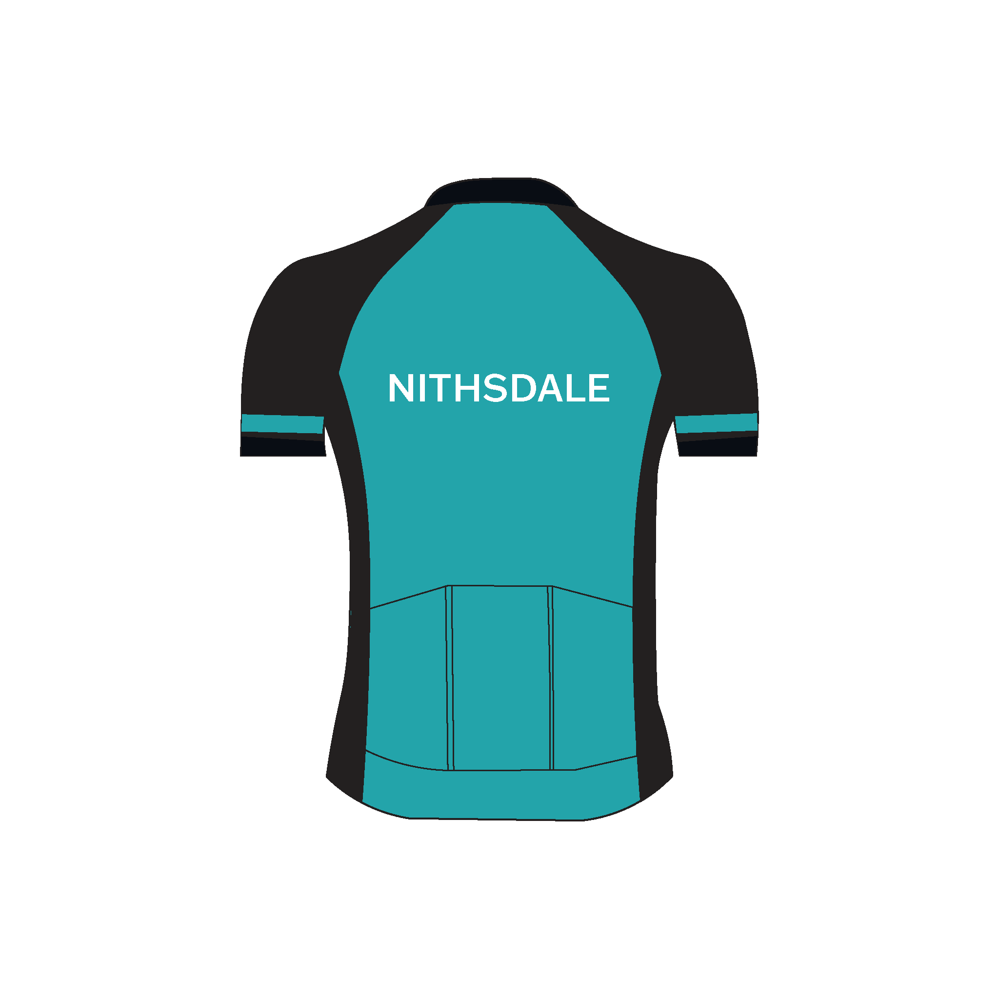 Nithsdale Amateur Rowing Club Short Sleeve Cycling Jersey