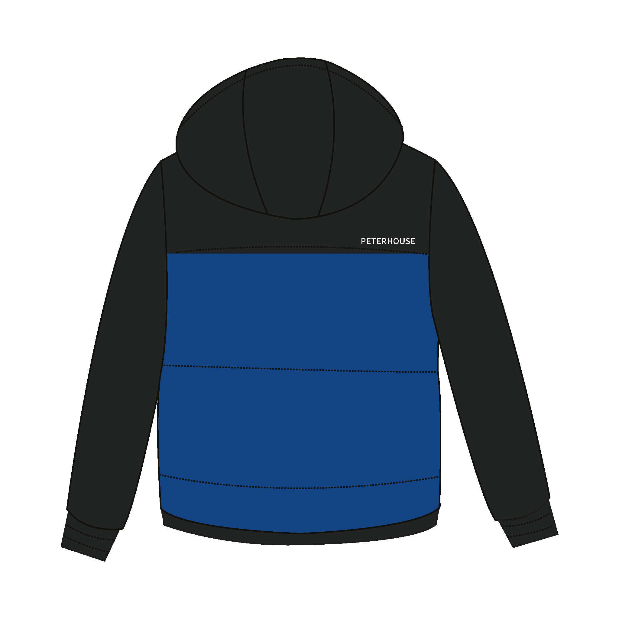 Peterhouse Boat Club Puffa Jacket