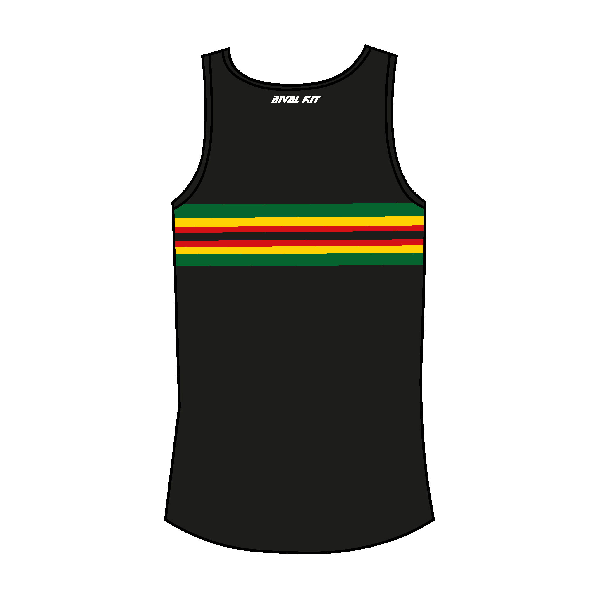 Team Zimbabwe Gym Vest