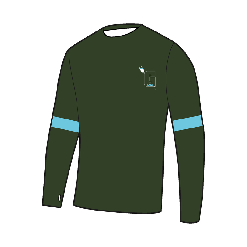 Green Lake Crew Bespoke Long Sleeve Gym T-Shirt