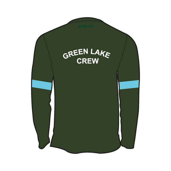 Green Lake Crew Bespoke Long Sleeve Gym T-Shirt