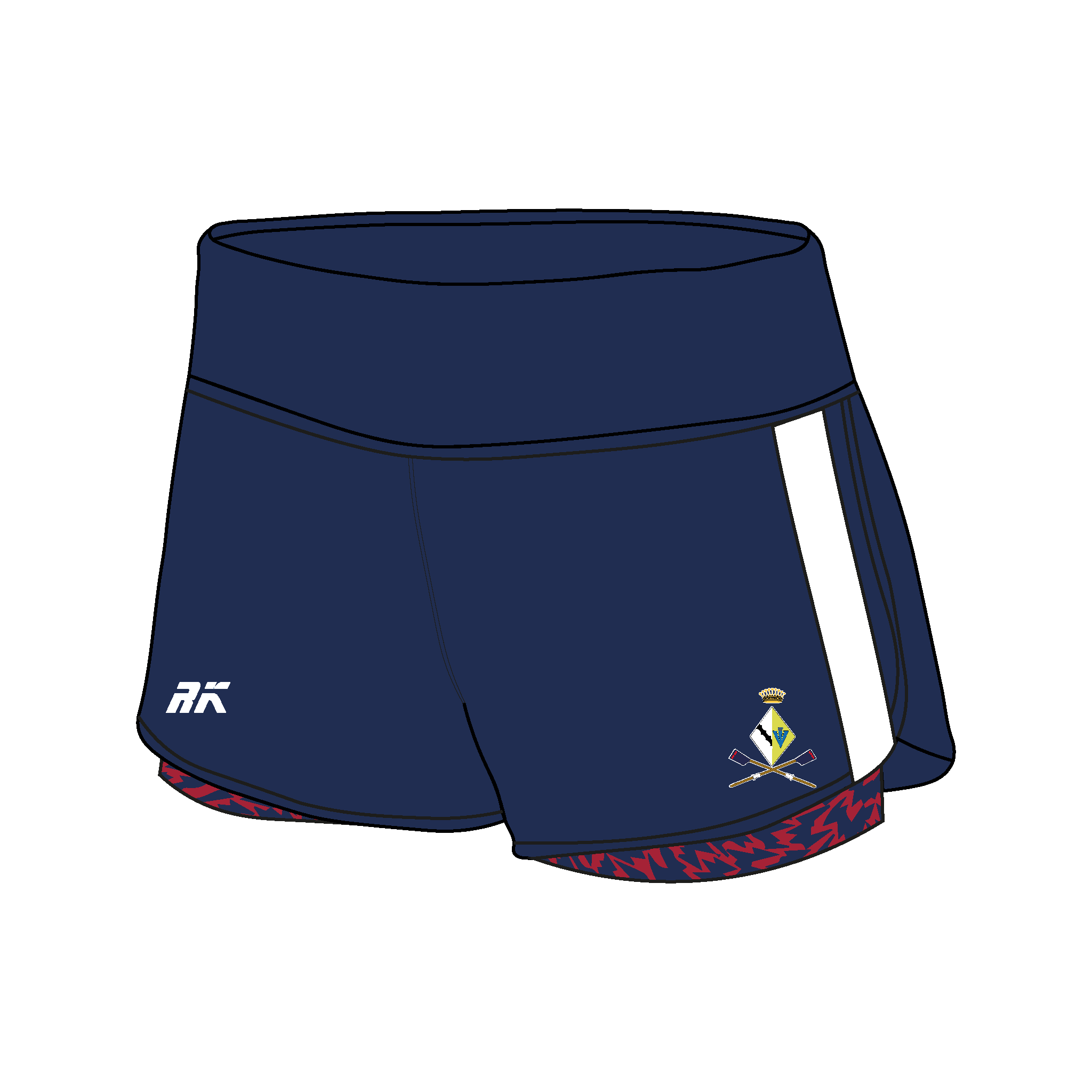 SSBC '22 Female Gym Shorts 2