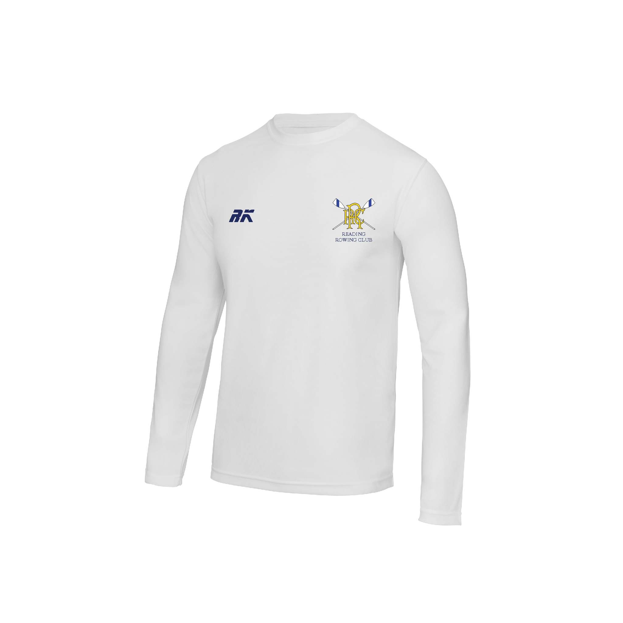 Reading RC Long Sleeve White Gym T-Shirt