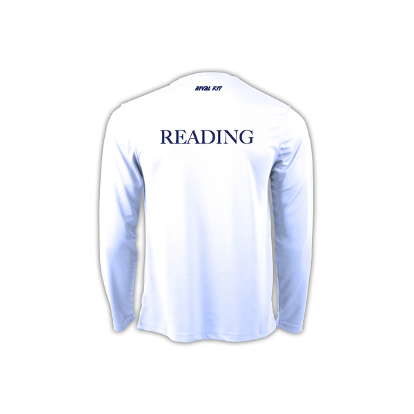 Reading RC Long Sleeve White Gym T-Shirt