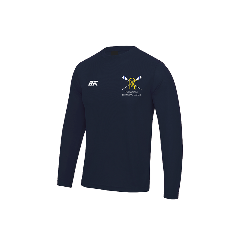 Reading RC Long Sleeve Navy Gym T-Shirt