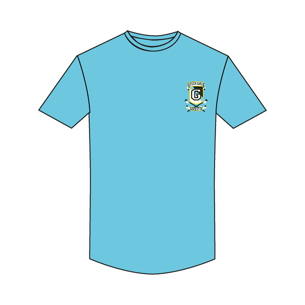 Green Lake Crew Casual Blue T-Shirt