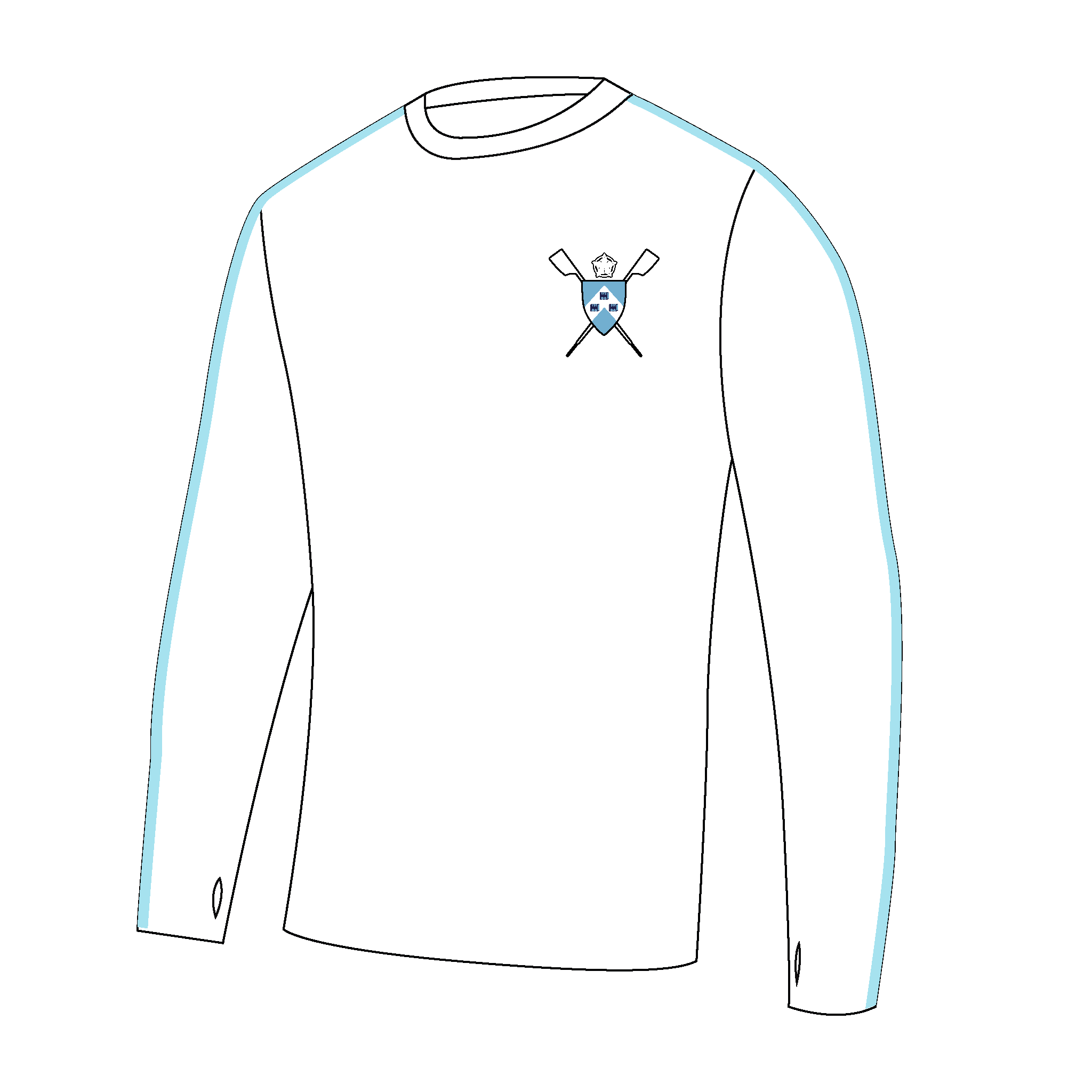 University of York BC Bespoke Long Sleeve Gym T-Shirt