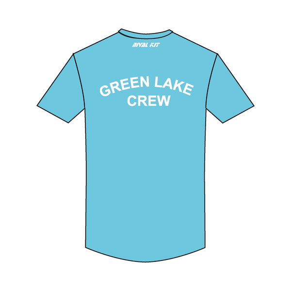 Green Lake Crew Casual Blue T-Shirt