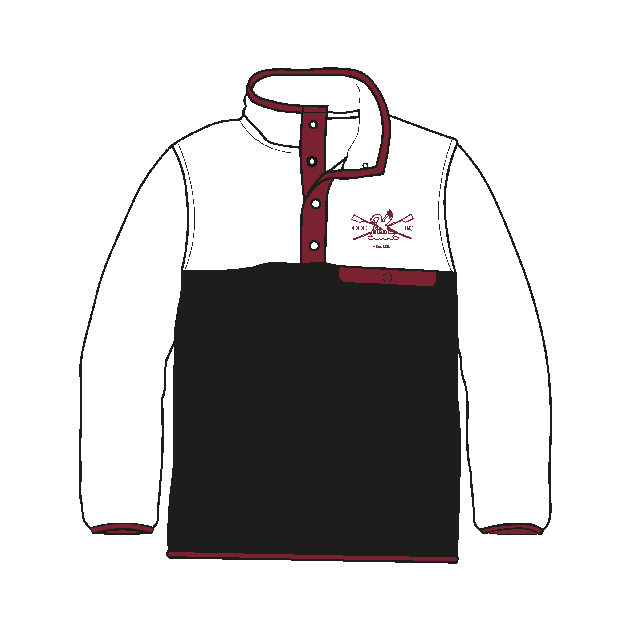Corpus Christi College Boat Club Pocket Fleece