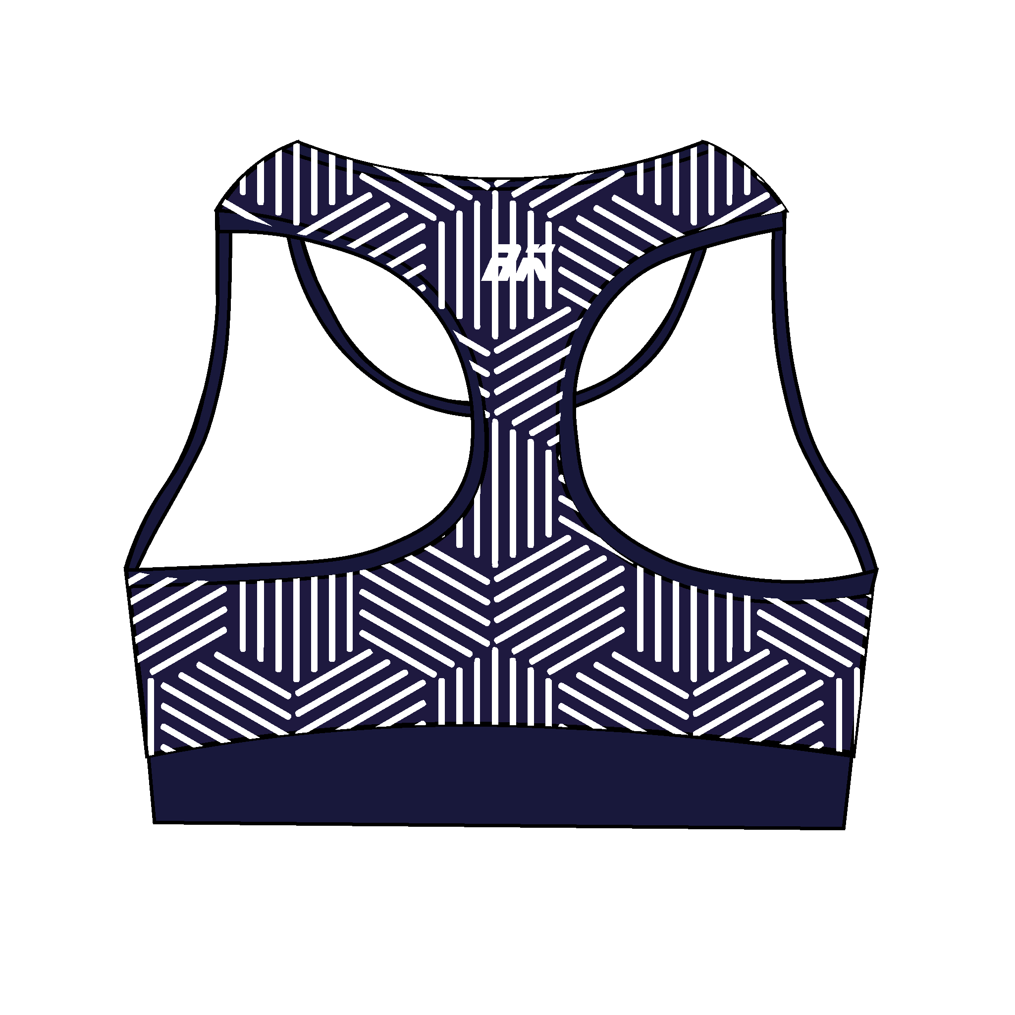 Ancholme Rowing Club Racer Back Sports Bra
