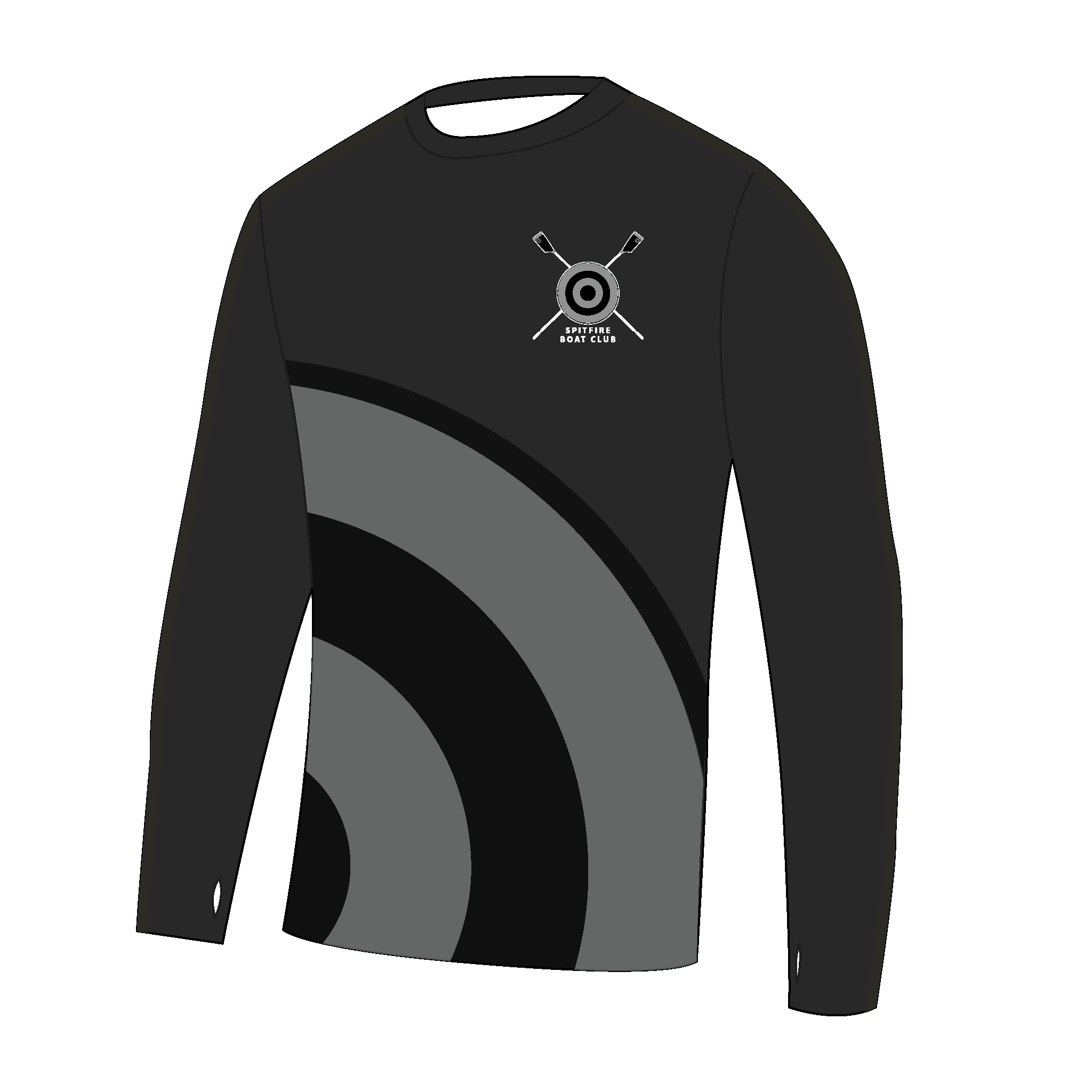 Spitfire BC Bespoke Long Sleeve Gym T-Shirt