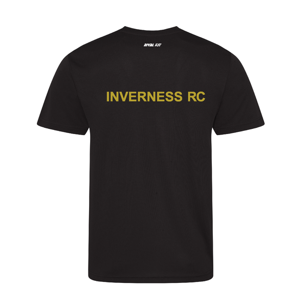 Inverness R.C Black Casual T-Shirt