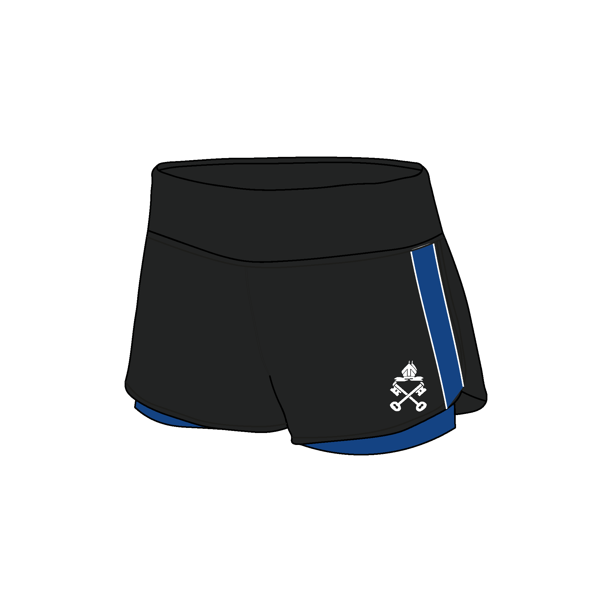 Peterhouse Boat Club Female Gym Shorts