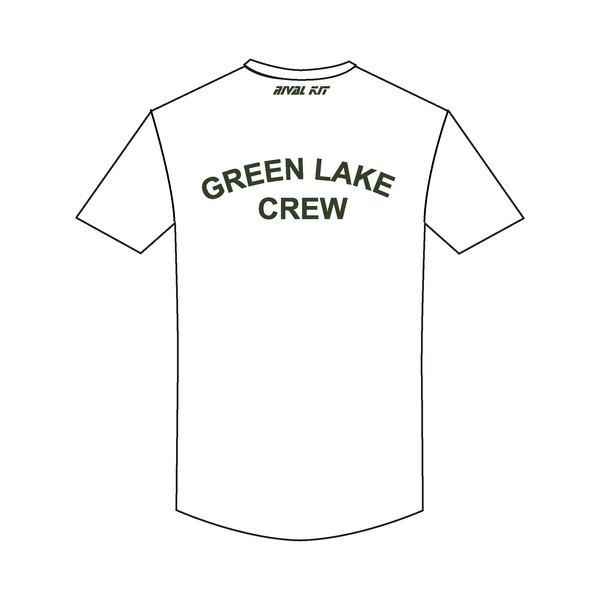 Green Lake Crew Casual White T-Shirt