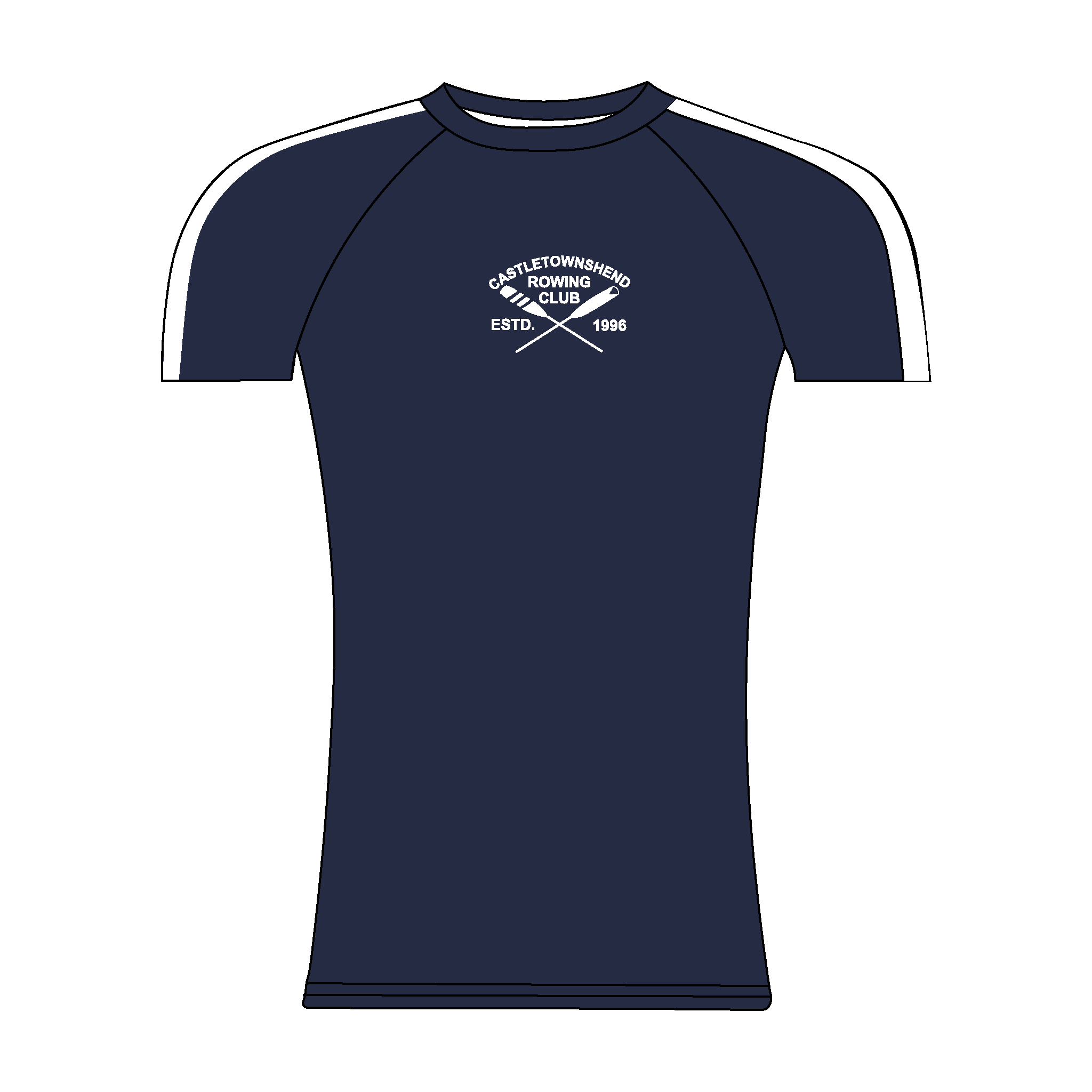 Castletownshend Rowing Club Short Sleeve Baselayer 2
