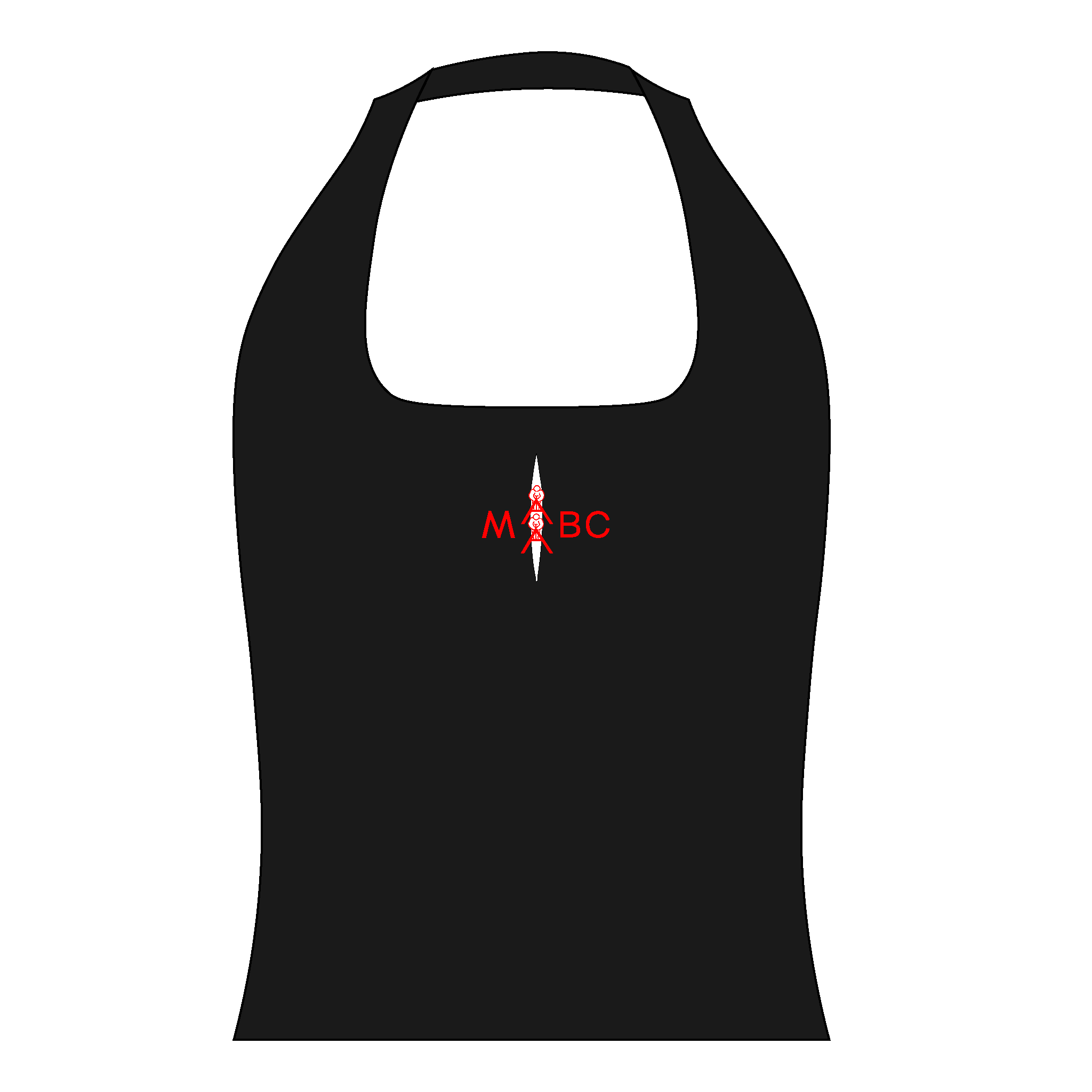 MAABC Halter Neck Vest