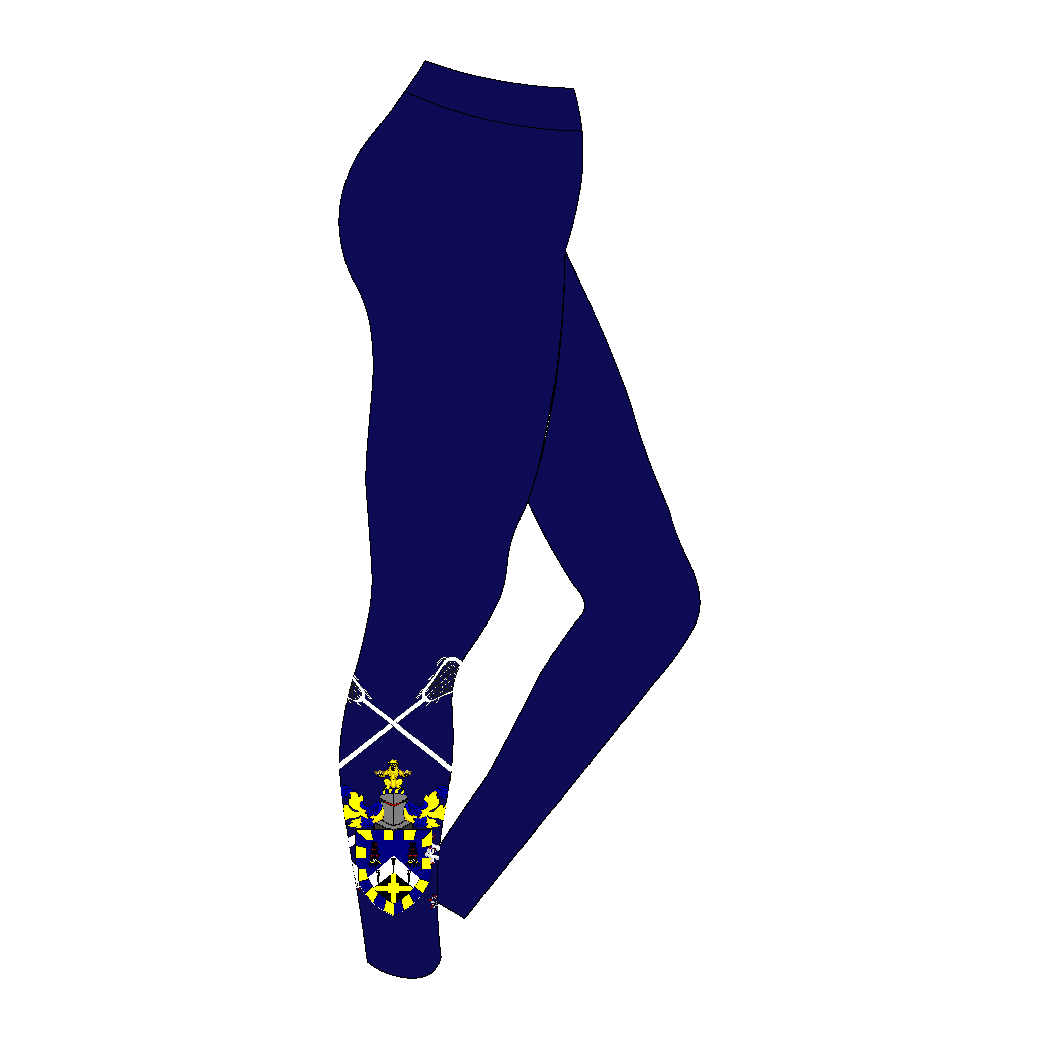 QMUL Lacrosse Club Leggings 2