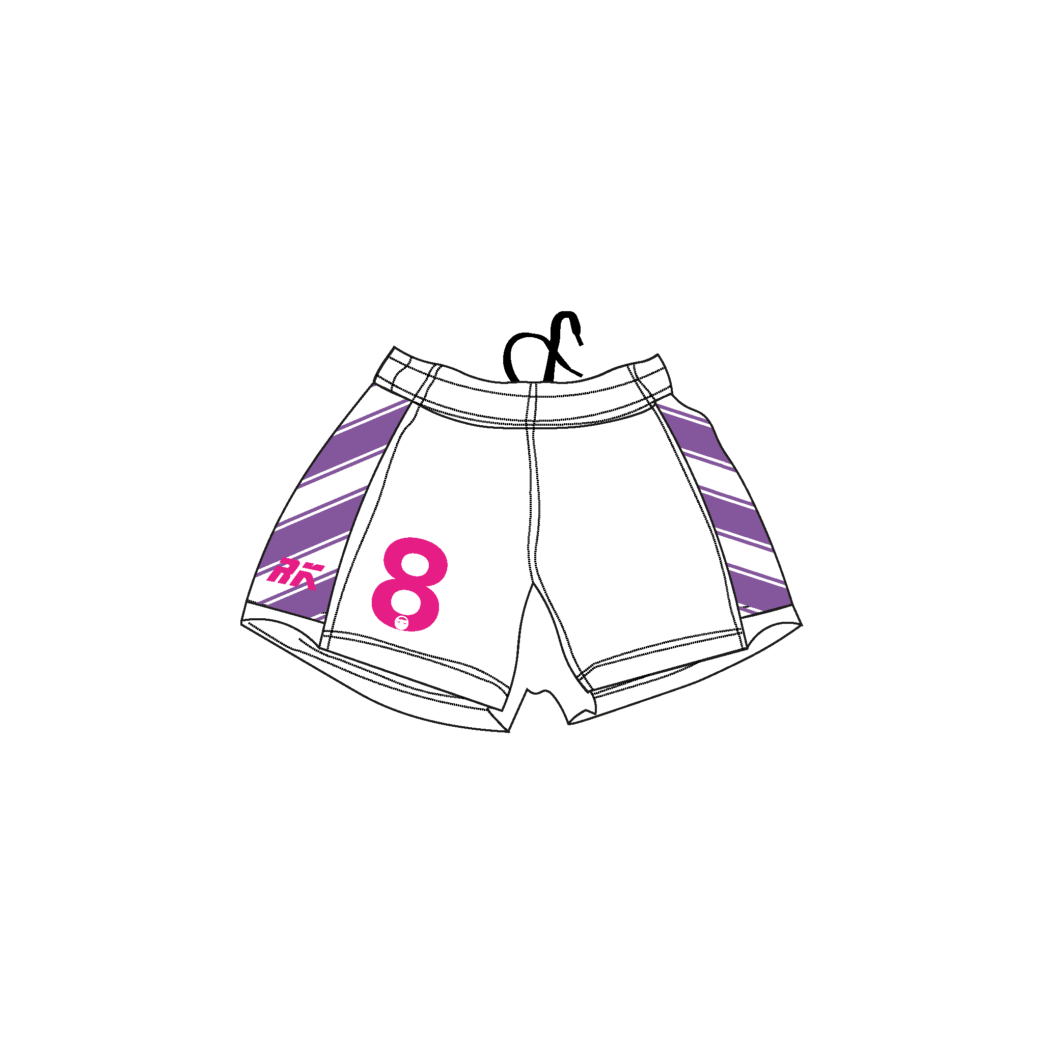 Changzhou Pirates Rugby Shorts