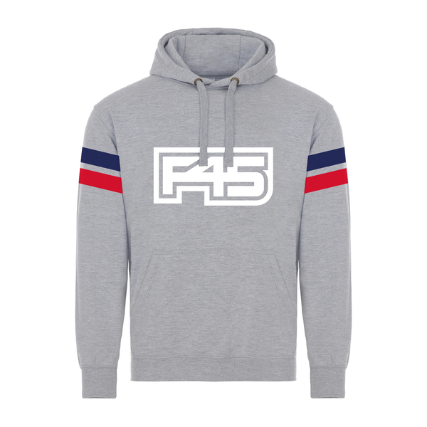 F45 MAIDA VALE HOODIE GREY DESIGN 3